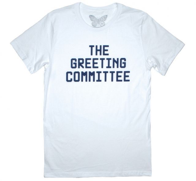 [Worn Free] John Lennon / The Greeting Committee Tee 3 (White) - [ウォーン・フリー] ジョン・レノン Tシャツ
