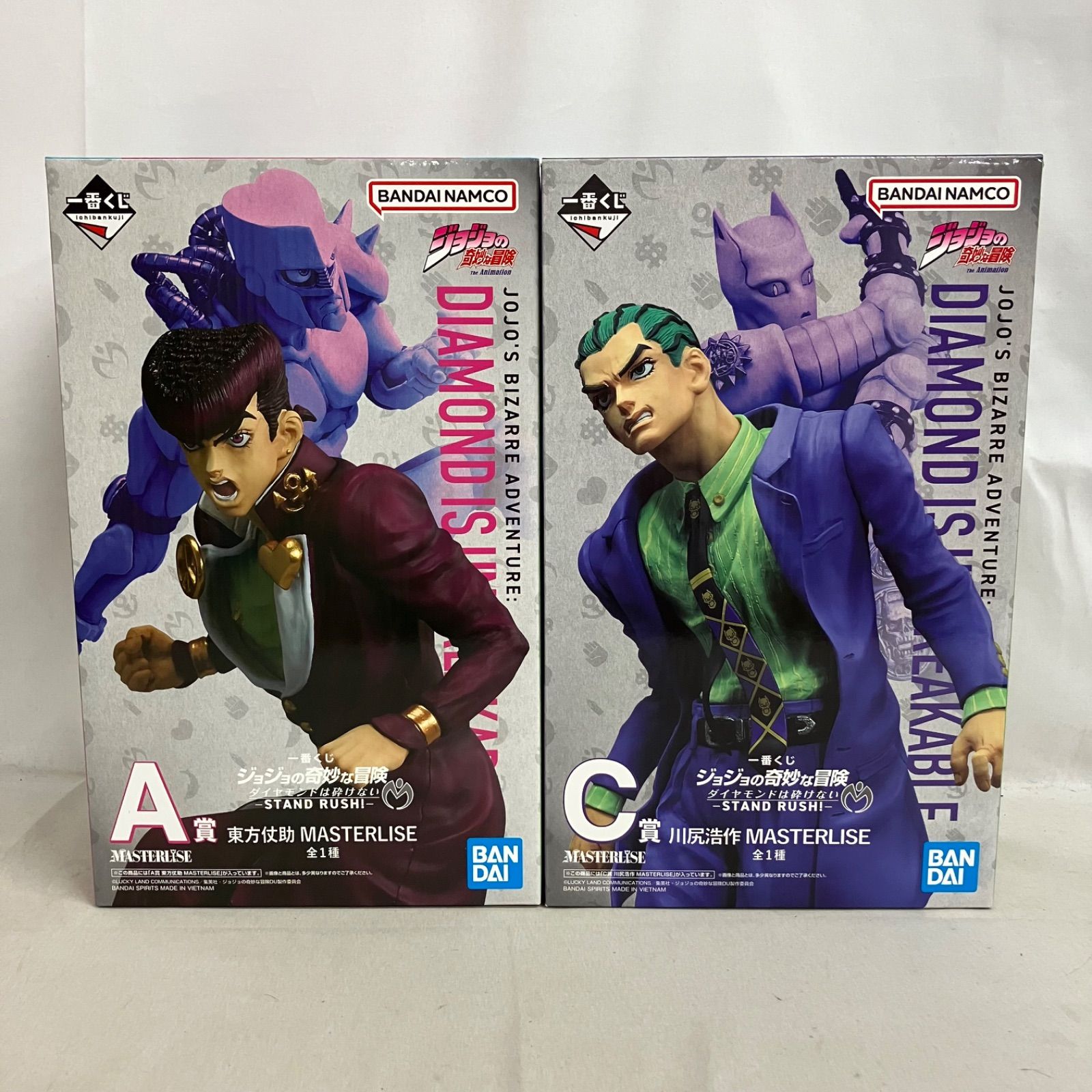未開封 一番くじ ジョジョの奇妙な冒険 A賞 東方仗助 C賞 川尻浩作 