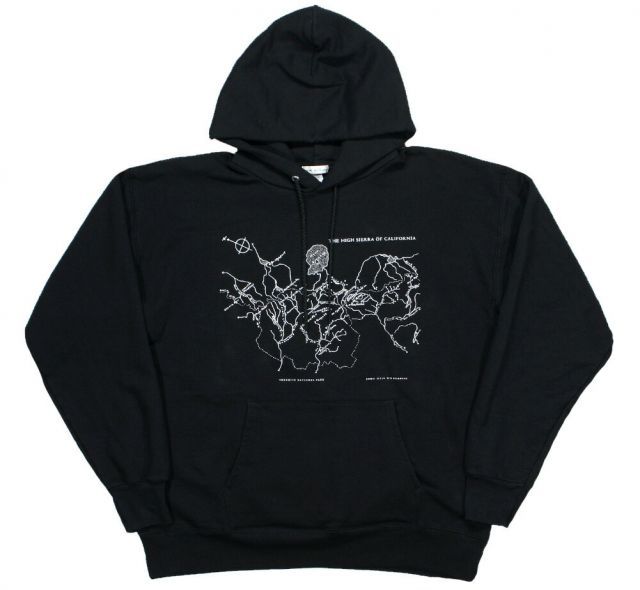 [Tom Killion] The High Sierra of California Hoodie 1 (Black) - トム・キリオン フード, プルオーバー パーカ / ザ・ハイ・シェラ・オブ・カリフォルニア 10,164円