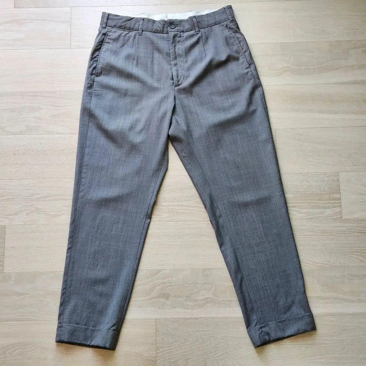 ENGINEERED GARMENTS アンドーバー パンツ トロピカル ウール グレー M 7,865円