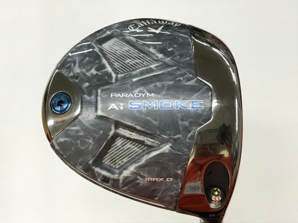 キャロウェイ　PARADYM Ai SMOKE MAX D　9度　TENSEI 50 for Callaway(Ai SMOKE)　SRフレックス　ドライバー　中古【最短即日発送】