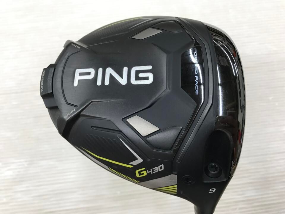 ピン　G430 LST　9度　ALTA J CB BLACK　Rフレックス　ドライバー　中古　ゴルフドゥ！成田美郷台店【最短即日発送】