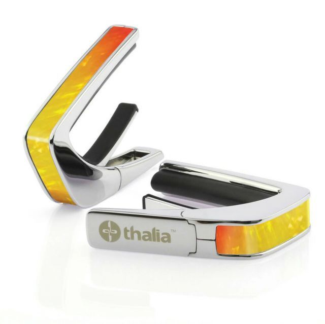 タリア カポ Thalia Capos DELUXE Series / SUNRISE SHELL / Chrome ギター 12インチフレットパッド付属