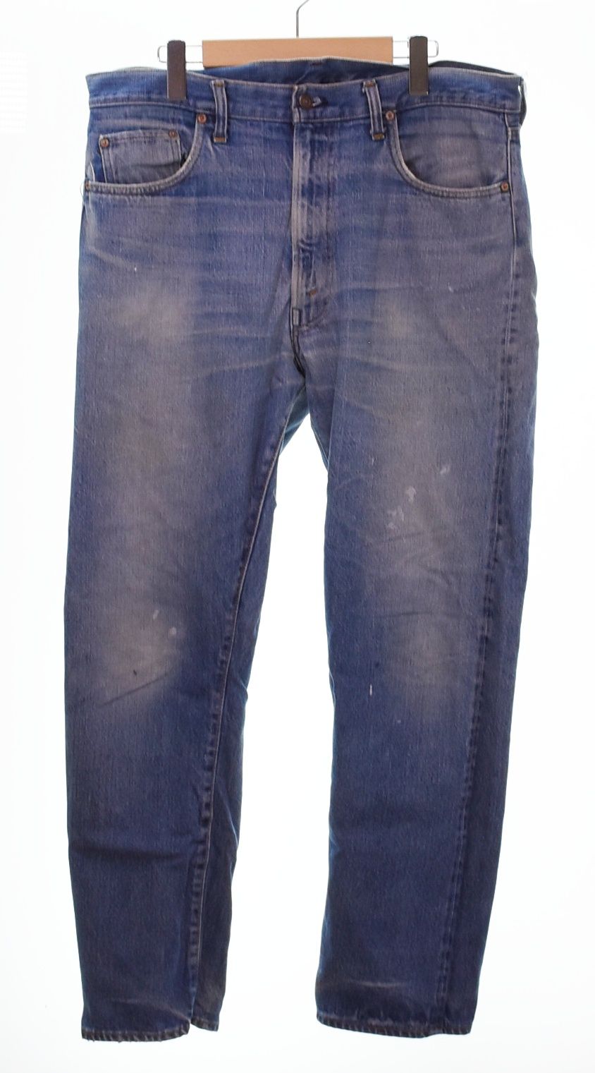 リーバイス Levi's 70s 505 66 後期 Vintage Denim ヴィンテージ デニム ボタン裏 6 42 TALON ZIP タロン ジップ チェーン ステッチ 70s 70年代 デニム ブルー 38×30(推定) 103MB-1004