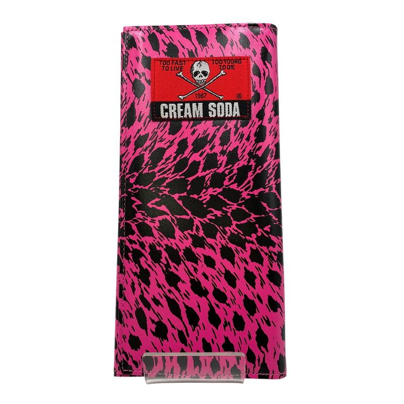【中古美品】 CREAM SODA クリームソーダ LONG WALLET ロング ウォレット 長財布 財布 【200-260609-ya-14-izu】