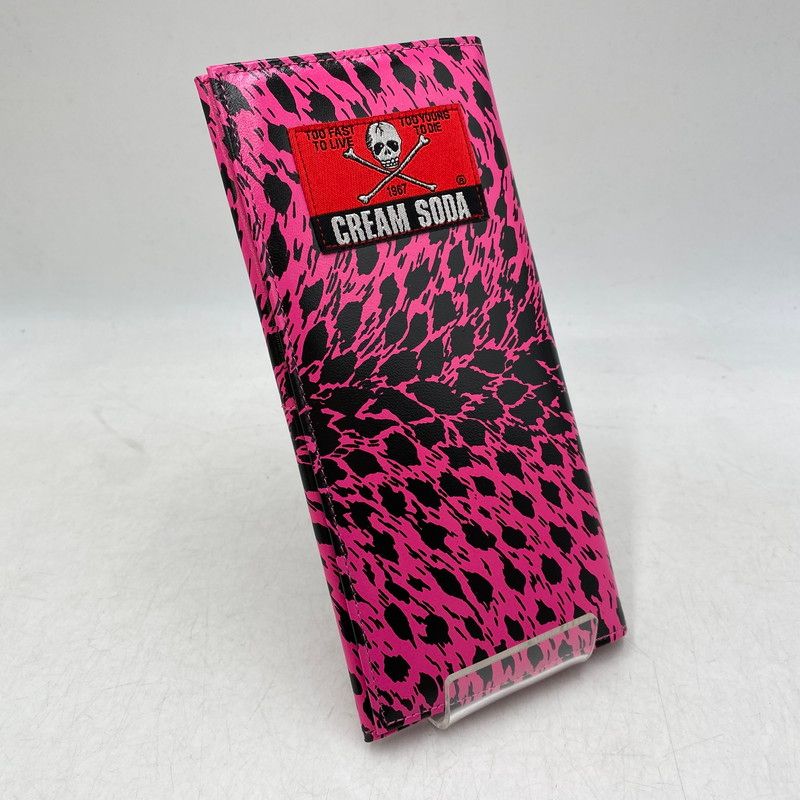 中古美品】 CREAM SODA クリームソーダ LONG WALLET ロング ウォレット