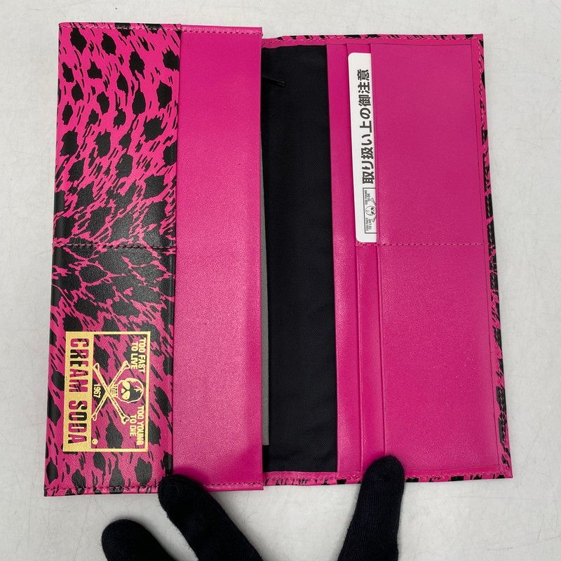 中古美品】 CREAM SODA クリームソーダ LONG WALLET ロング ウォレット