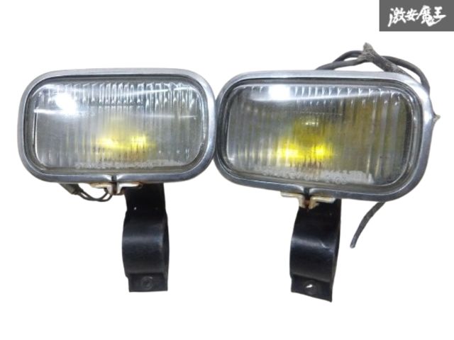 ホンダ 純正 SA ライフ LIFE 初代 フォグランプ ライト レンズ 左右セット 014-2105 当時物 旧車 即納 棚13-2