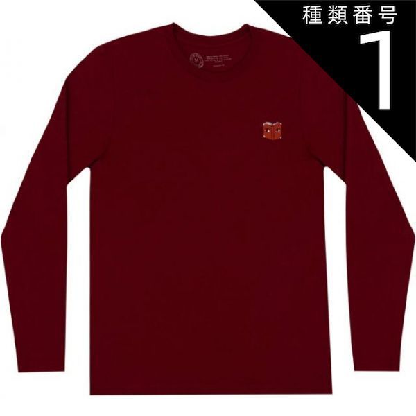種類1：Small [Out of Print] Read Banned Books Long Sleeved Tee (Red) - [アウト・オブ・プリント] オリジナルデザイン 発禁本 Tシャツ