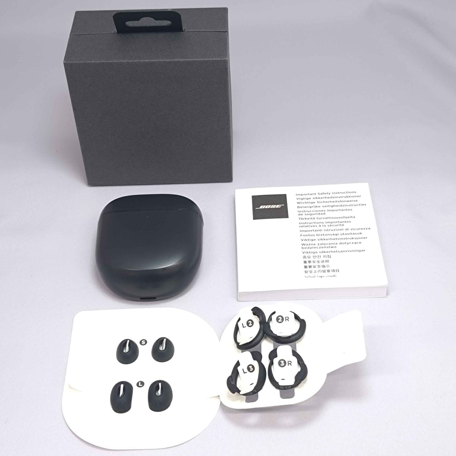 2759 Bose QuietComfort Earbuds II ワイヤレスイヤホン Bluetooth ノイズキャンセリング マイク付 トリプルブラック