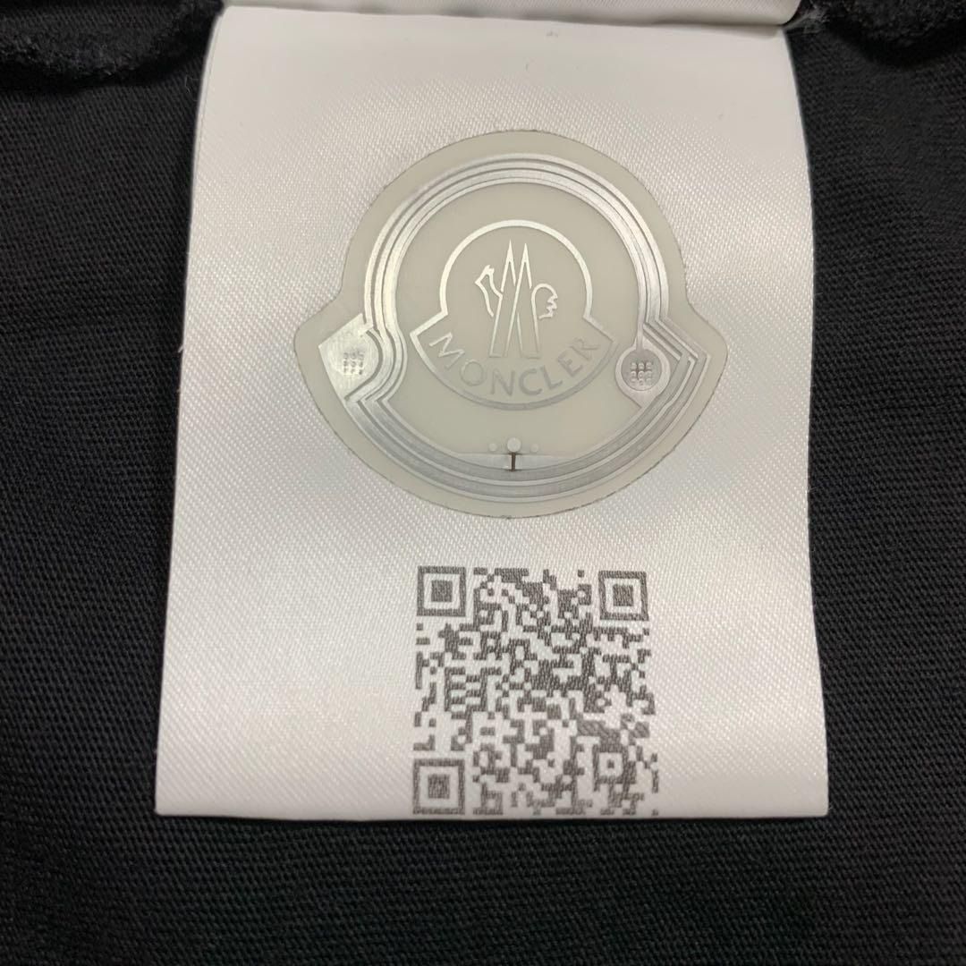 モンクレール ブラックラバーワッペン M 黒 Tシャツ 5S581 - メルカリ