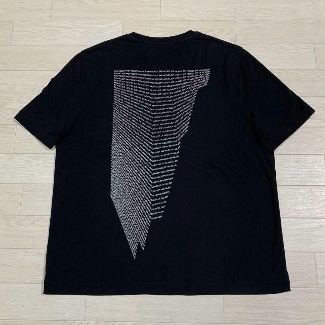 モンクレール ブラックラバーワッペン M 黒 Tシャツ 5S581 - メルカリ