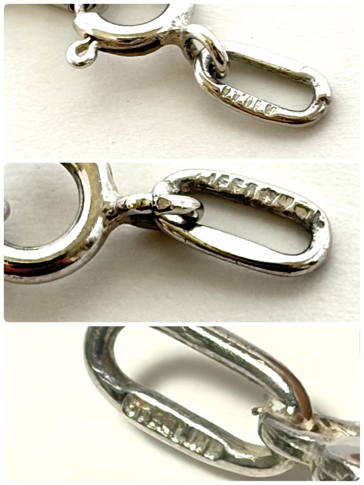Tiffany&Co. ティファニー Sterling Silver スターリング シルバー 925 パフハート ブレスレット ヴィンテージ 保存袋付 難あり