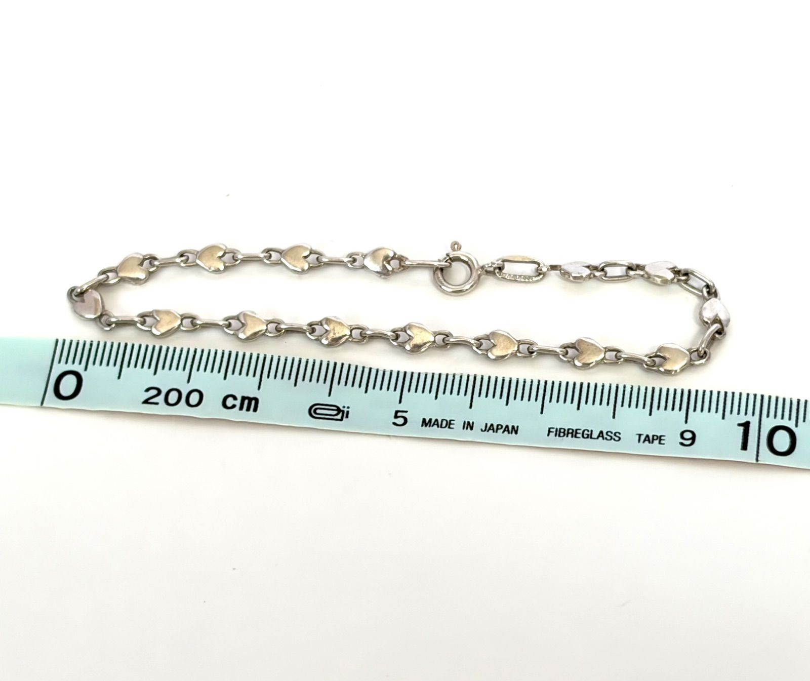 Tiffany&Co. ティファニー Sterling Silver スターリング シルバー 925 パフハート ブレスレット ヴィンテージ 保存袋付 難あり