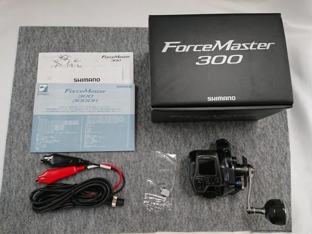 【未使用品】 シマノ 25 フォースマスター 300 電動リール ForceMaster
