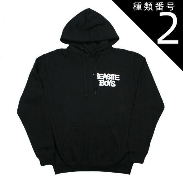 種類2：Medium Beastie Boys / Check Your Head Hoodie (Black) - ビースティ・ボーイズ フード パーカ