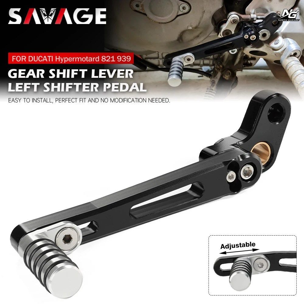 シフトレバー ギア シフター ペダル DUCATI HYPERMOTARD 820/939/SP HYPERSTRADA 821/939 2013-2019 オートバイ ギアチェンジ