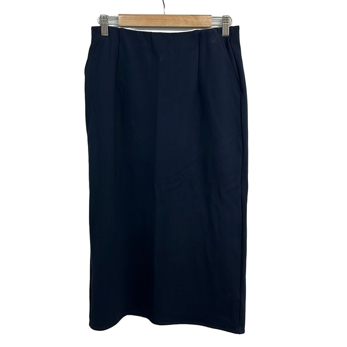 SOEJU(ソージュ) ロングスカート サイズL レディース美品 - ダークネイビー ウエストゴム