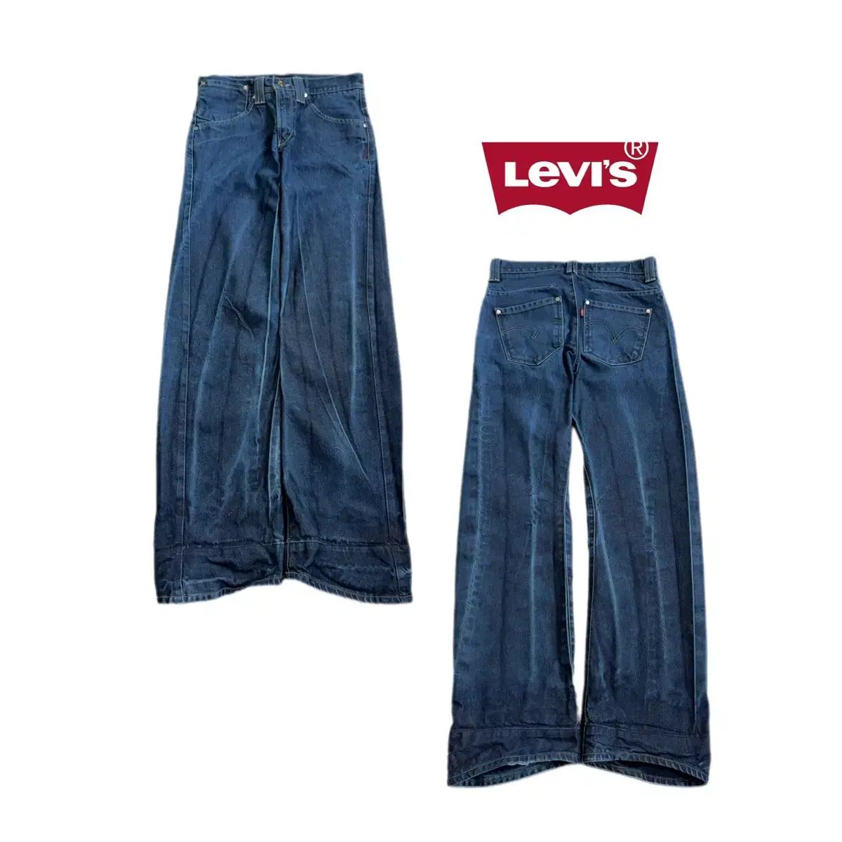 リーバイス エンジニアード ワイド デニムパンツ