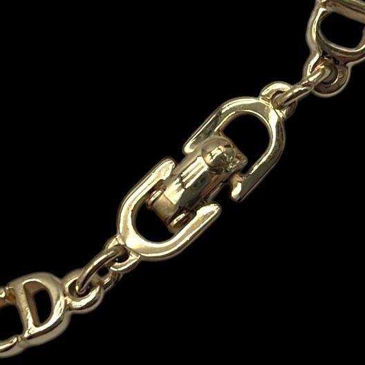 Christian Dior クリスチャンディオール ブレスレット CDロゴ 刻印