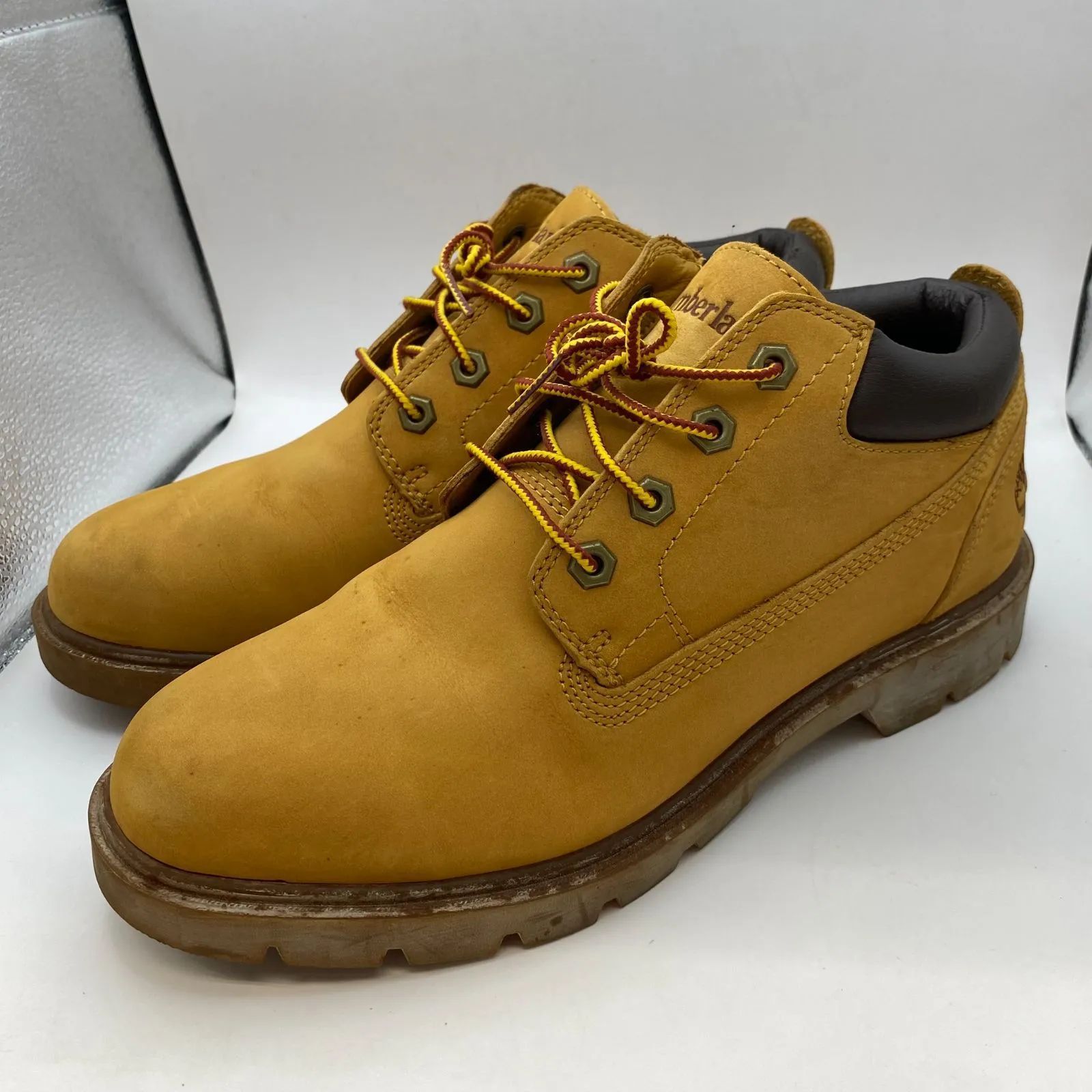 【中古】Timberland ローカット ワークブーツ 25.5㎝