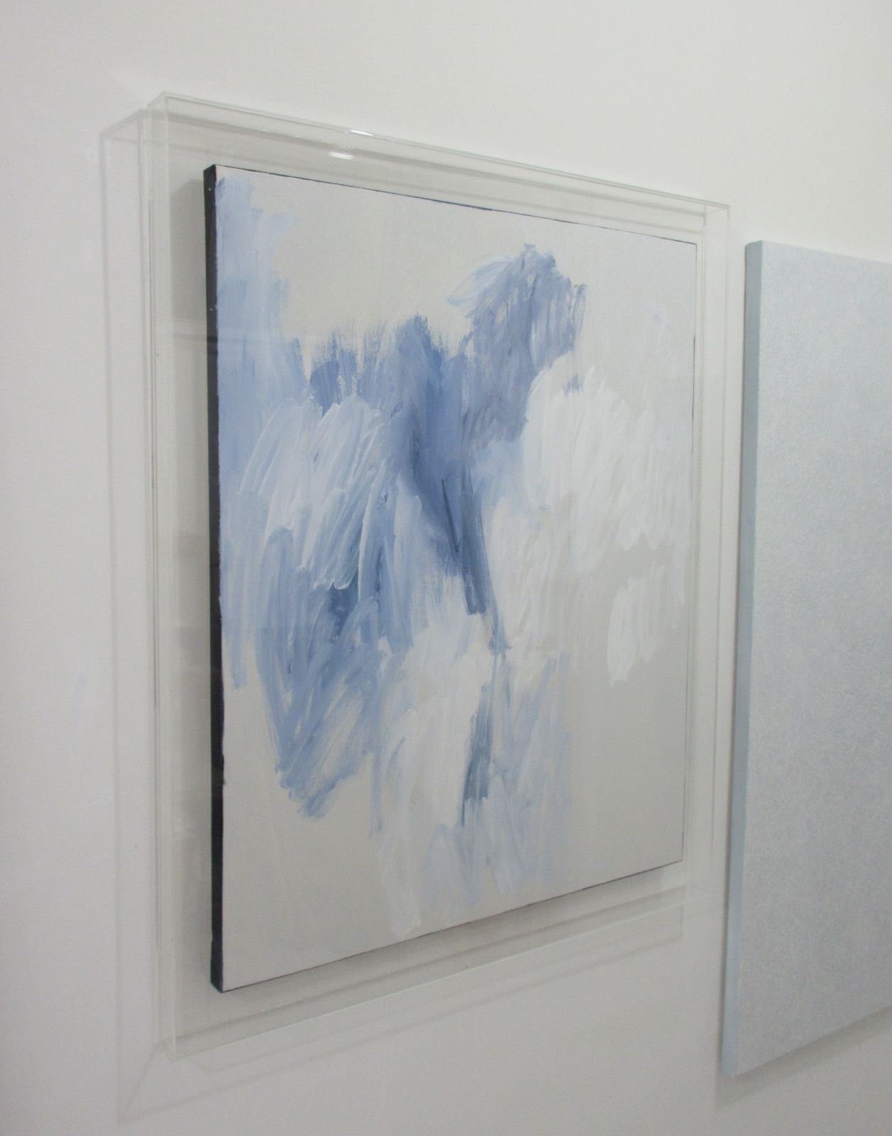 [ Format S15 ]【 prèdoux b 】Un cadre en acrylique transparent où les vis ne sont pas visibles, même vu de côté.　Cadre en acrylique