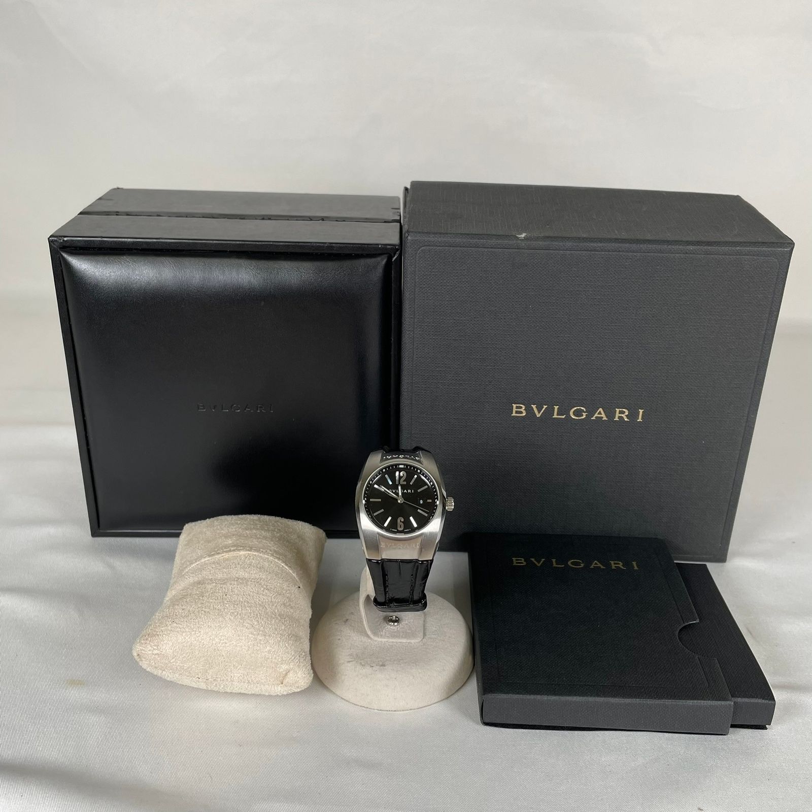 BVLGARI ブルガリ 腕時計 クォーツ エルゴン D13116 EG30S