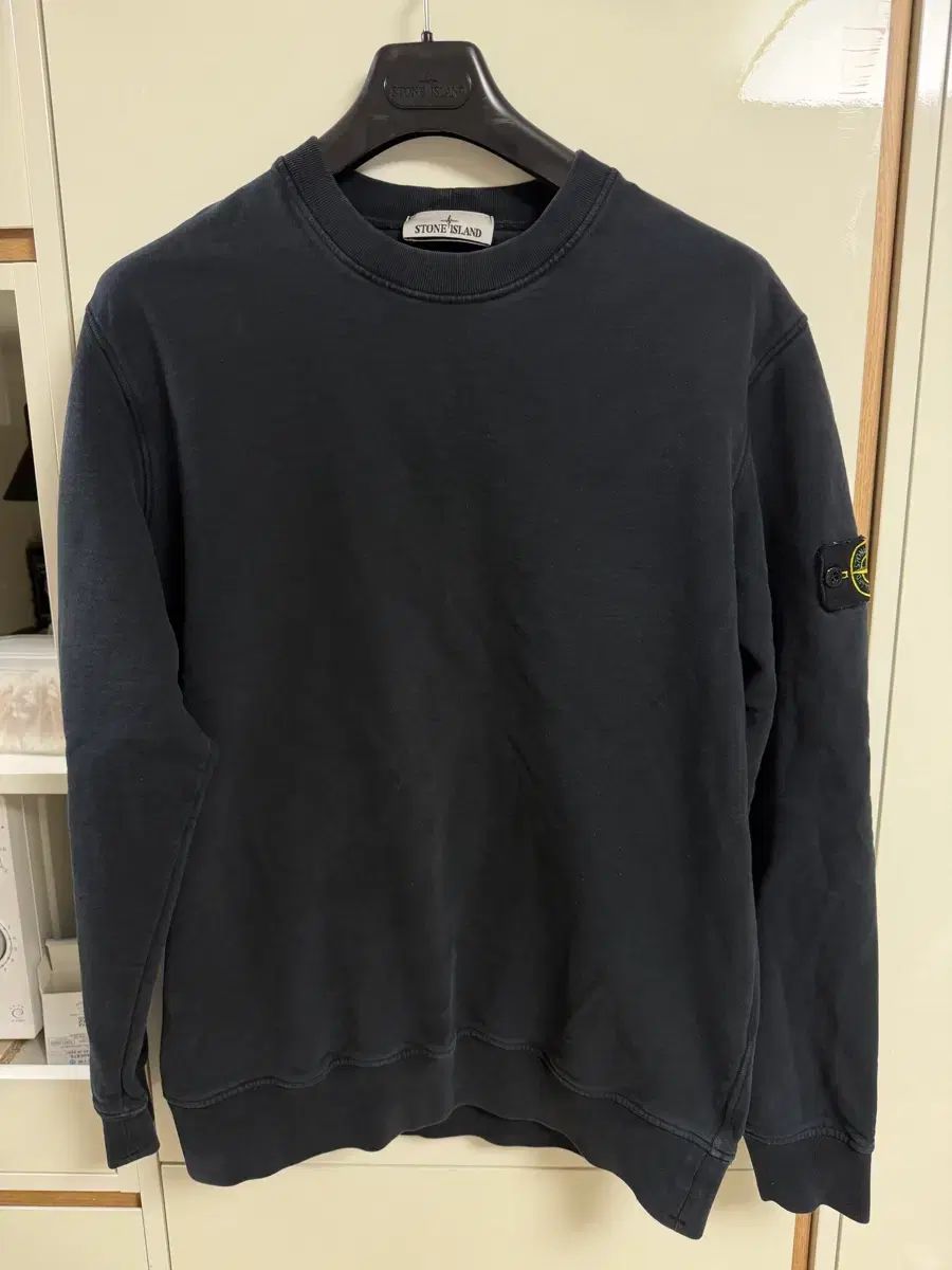 23年購入 STONE ISLAND ストーンアイランド スウェット ブラック XXL