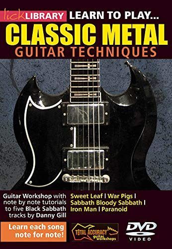 Guitar Techniques: Learn to Play Classic Metal [DVD] : massivelyop.com