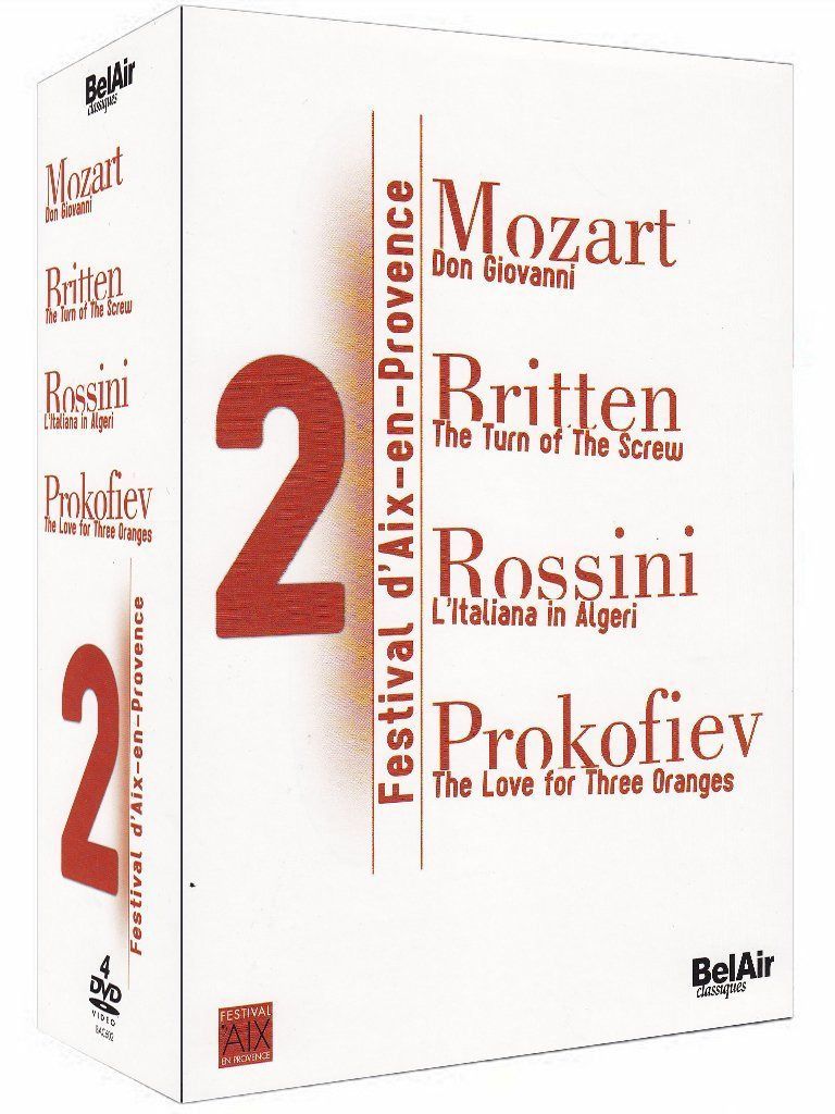 Festival D'Aix-En-Provence #02 (4 Dvd) [Italian Edition]
