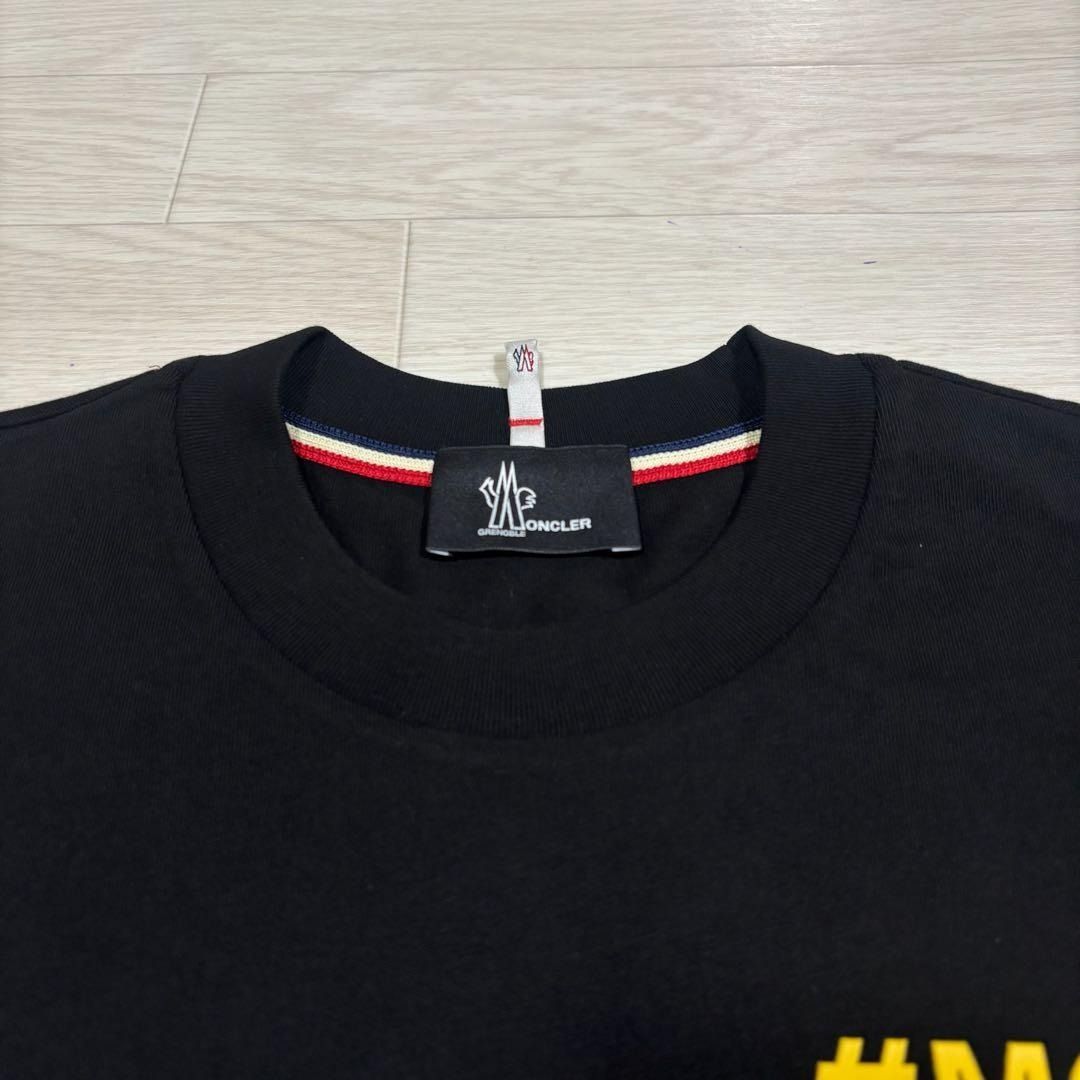 新品同様★ モンクレール　グルノーブル　ブラック　M 長袖Tシャツ　5S584 モンクレール グルノーブル ブラック M 長袖Tシャツ 5S584 - メルカリ