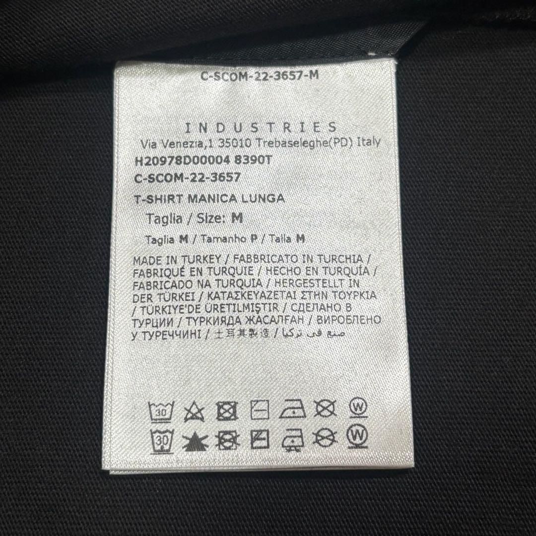 モンクレール グルノーブル ブラック M 長袖Tシャツ 5S584 - メルカリ