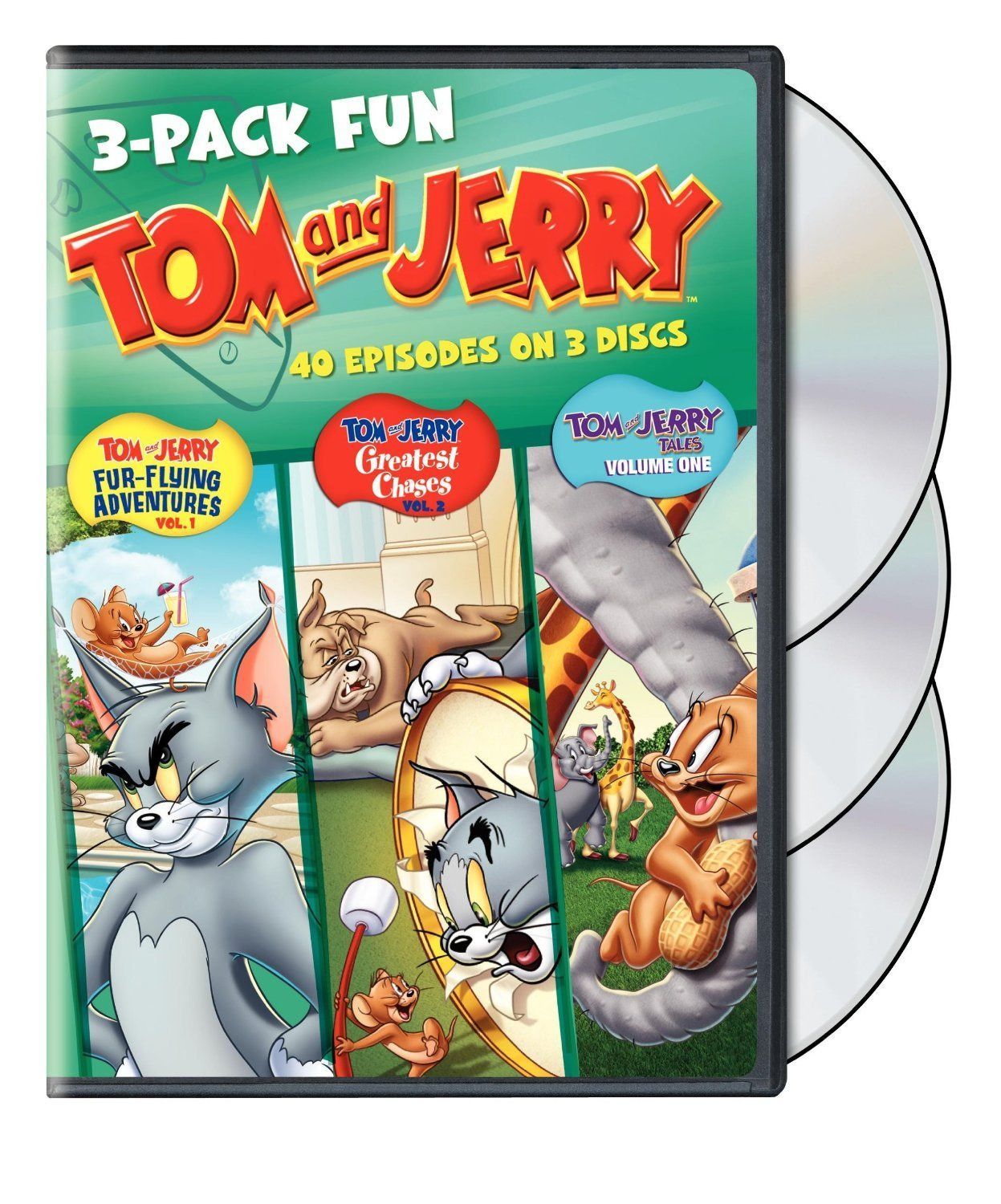 3-Pack Fun: Tom & Jerry [DVD]
