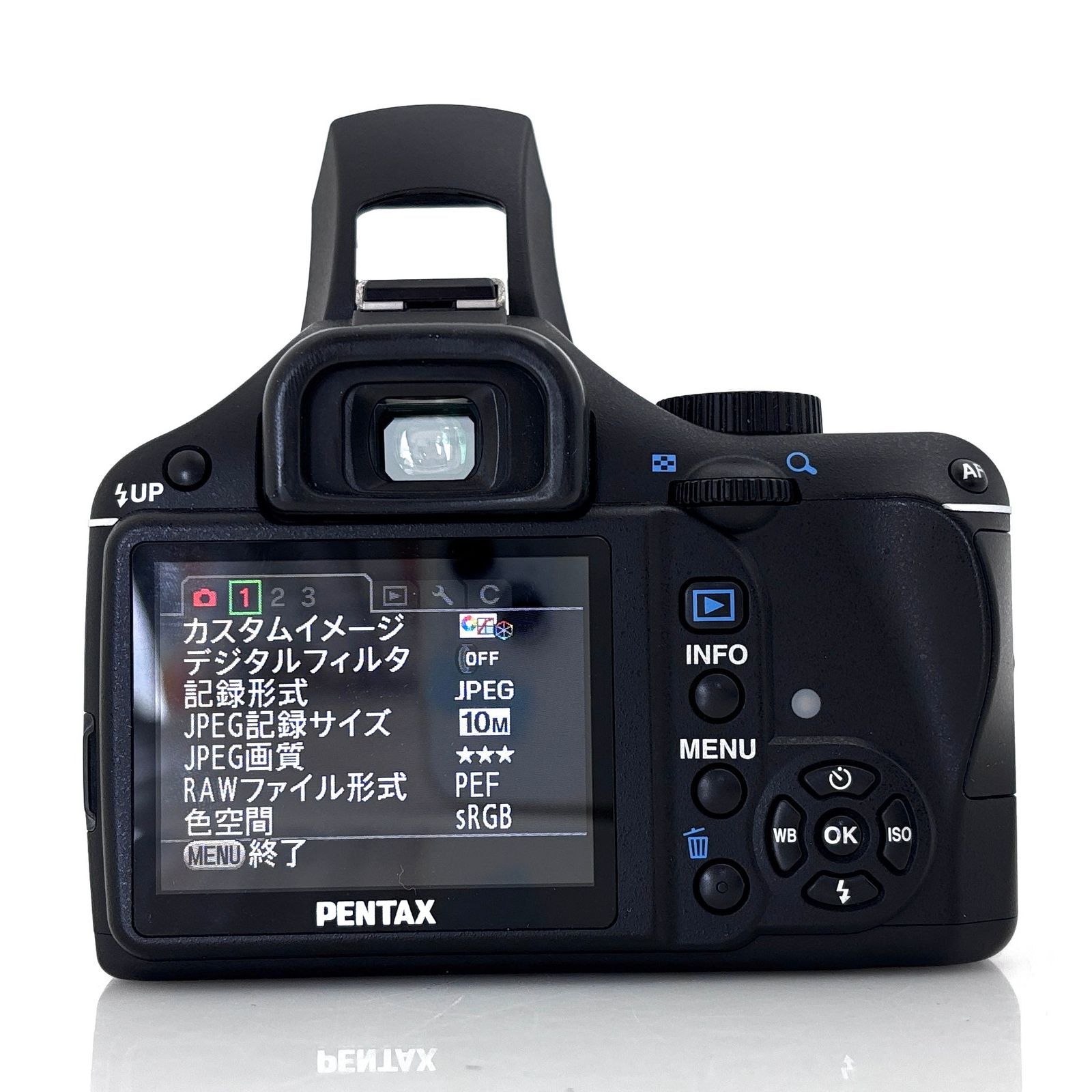 撮影枚数5,870枚【ペンタックス】PENTAX K-m デジタルカメラ + 元箱 #T864A
