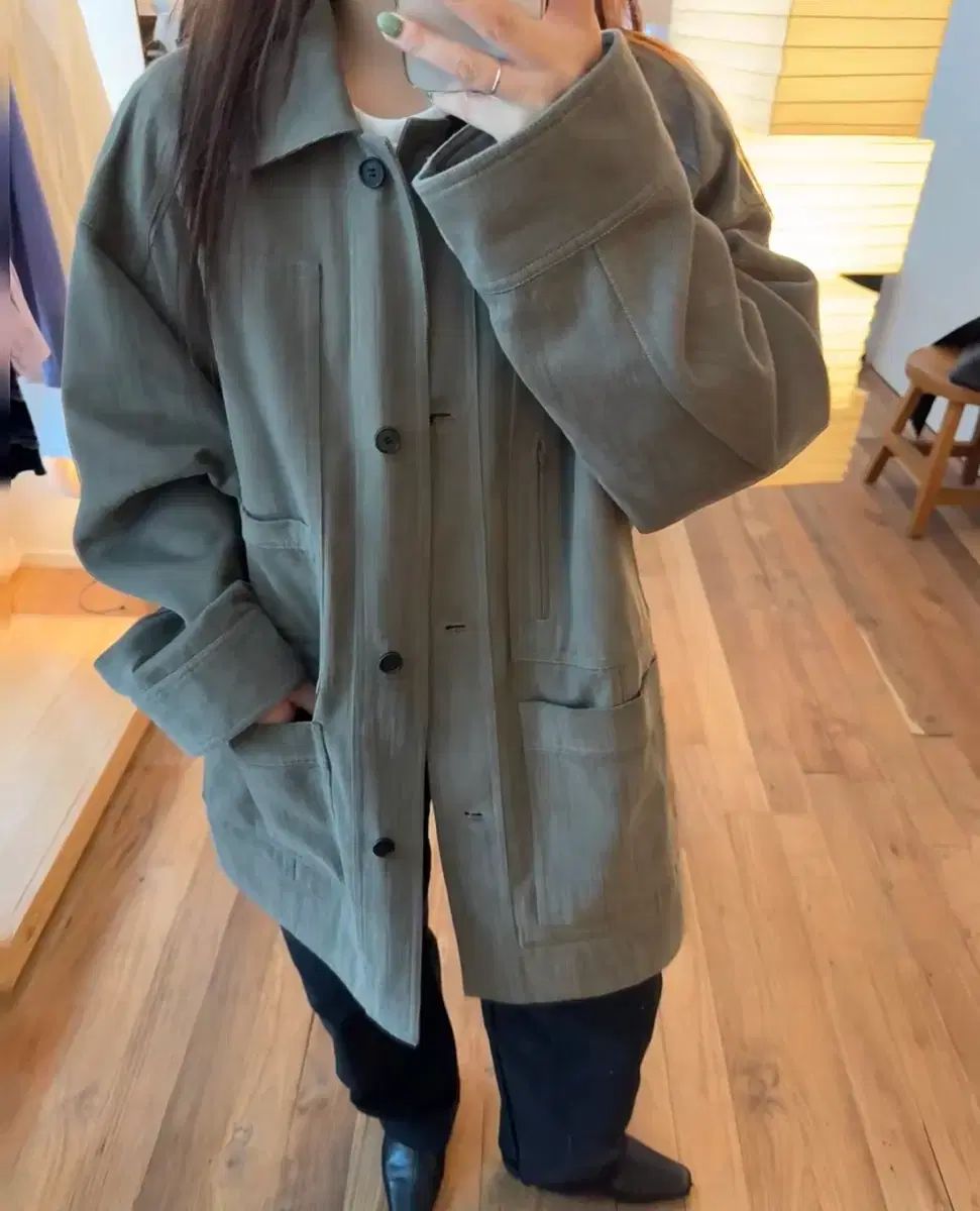 ETHOS UTILITY WORKER JACKET KHAKI 新品