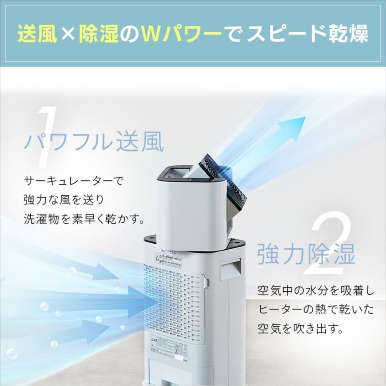 【梅雨時期値上げ予定】アイリスオーヤマ サーキュレーター 衣類乾燥除湿機 E5721◇未使用 アイリスオーヤマ 除湿機 衣類乾燥 デシカント式 13畳
