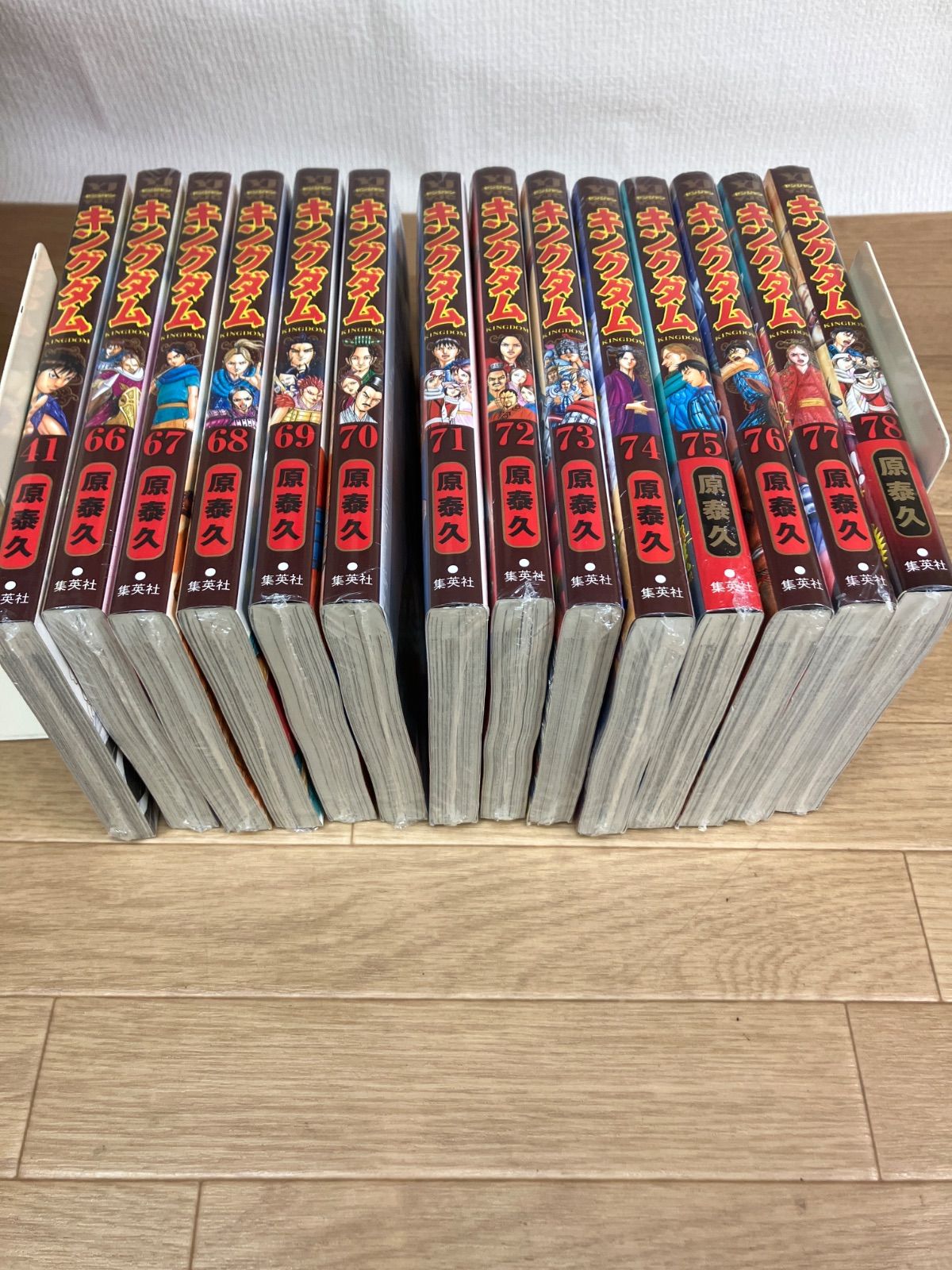 ☆【未開封10冊以上】キングダム 1～78巻 全巻＋関連本3冊 コミック
