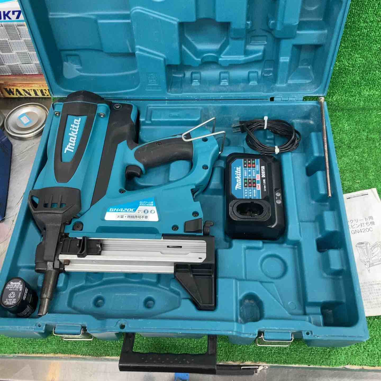 ★マキタ(makita) コードレスコンクリート用ガスピン打ち機 GN420C【川崎店】