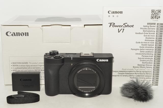 1103★新品級★Canon Vlogカメラ・コンパクトデジタルカメラ PowerShot V1