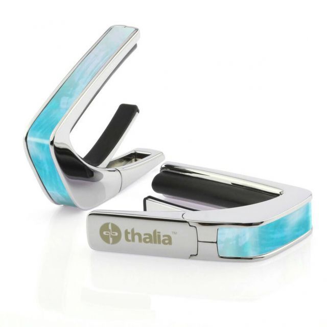 タリア カポ Thalia Capos DELUXE Series / AZURE SEA / Chrome ギター 12インチフレットパッド付属