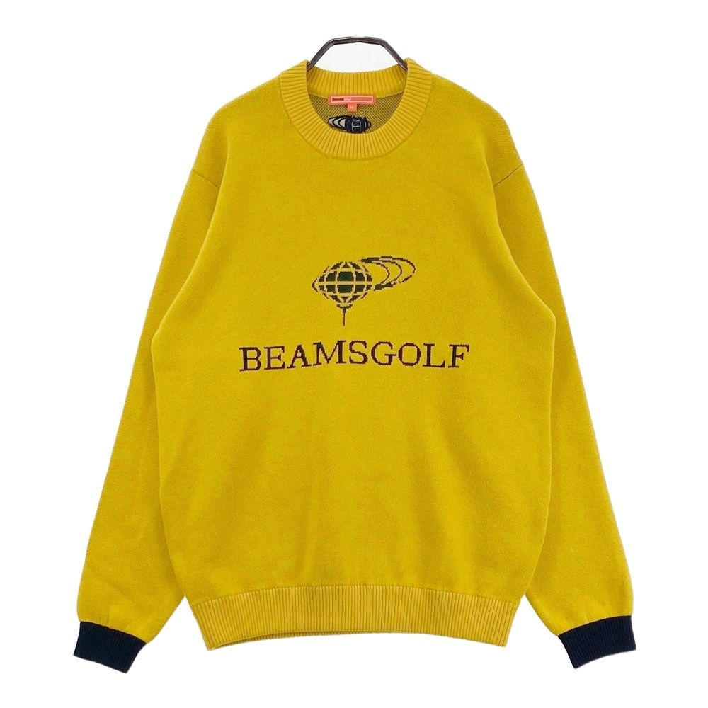 サイズ：M BEAMS GOLF ビームスゴルフ 2025年 ニット セーター イエロー系 [240101708688] ゴルフウェア メンズ ストスト