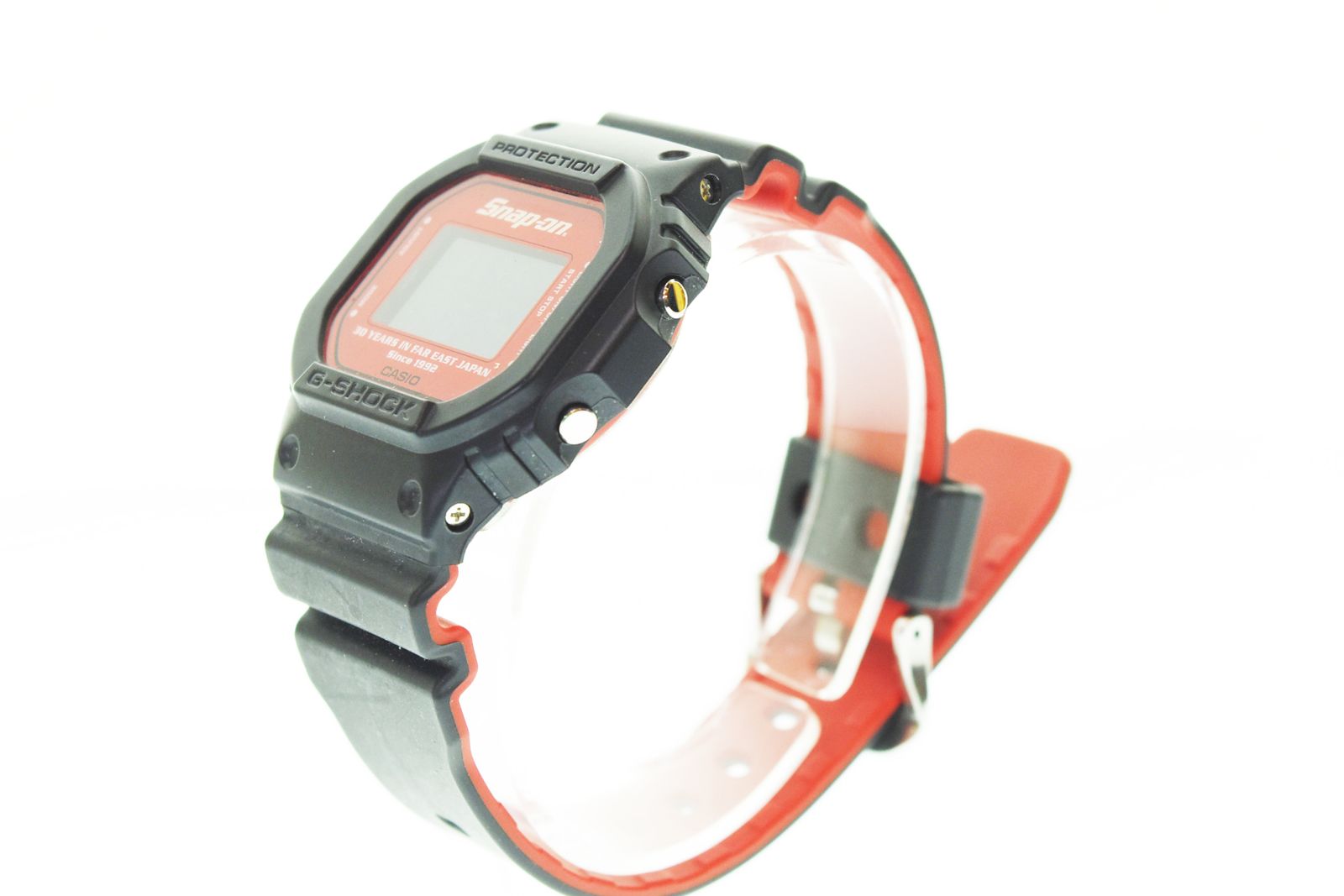ジーショック G-SHOCK CASIO Snap-on 30周年DW-5600VTモデル メンズ腕時計レッド 103T-77