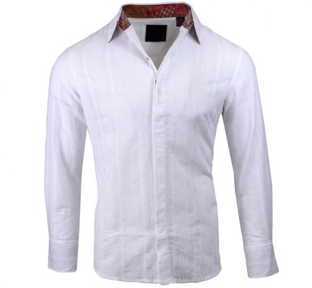 [JIMI HENDRIX COLLECTION] Dolly Dagger Dress Shirt (White) [RRJH1126W] - ジミ・ヘンドリックス シャツ