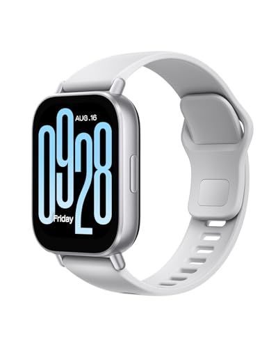 シャオミ(Xiaomi) スマートウォッチ Redmi Watch 5 Active 2インチ大画面ディスプレイ 18日間長持ちバッテリー Bluetooth 通話対応 24時間心拍数モニタリング Alexa対応 マットシルバーma 28cd742b