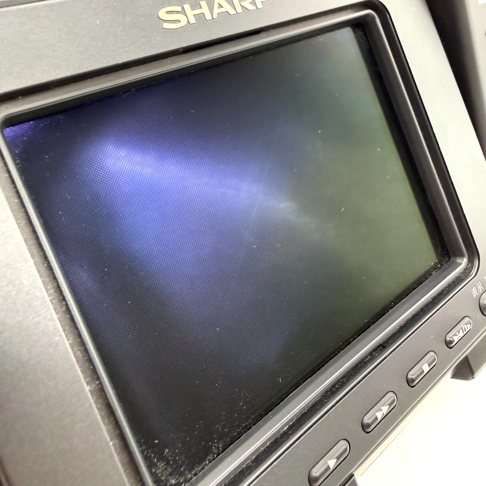 SHARP シャープ Hi8方式 8ミリビデオカメラ「VIEWCAM VL-HL100」オプションセット 昭和レトロ 通電確認済み