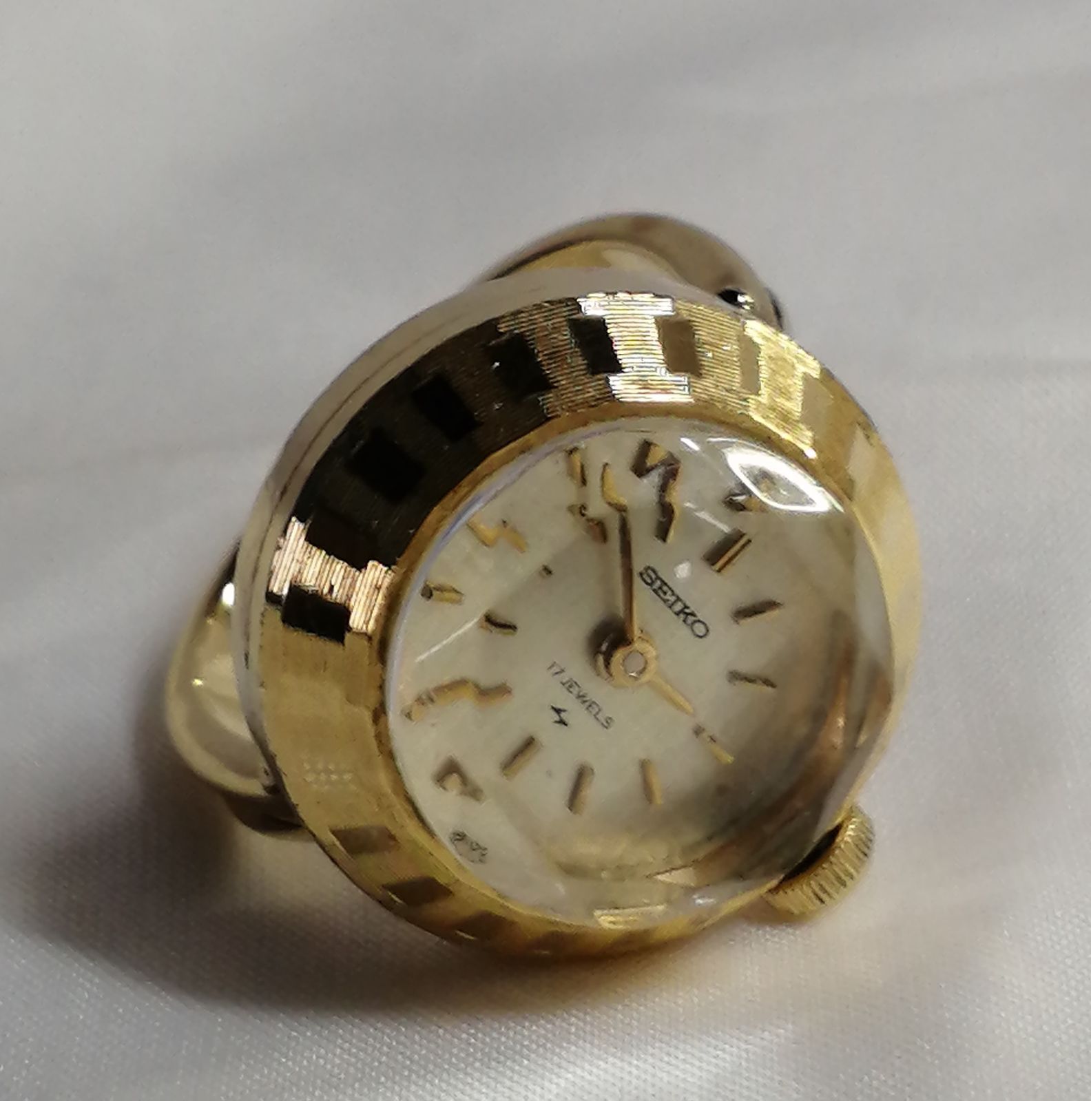 セイコー SEIKO リングウォッチ アンティーク 手巻き式 指輪時計
