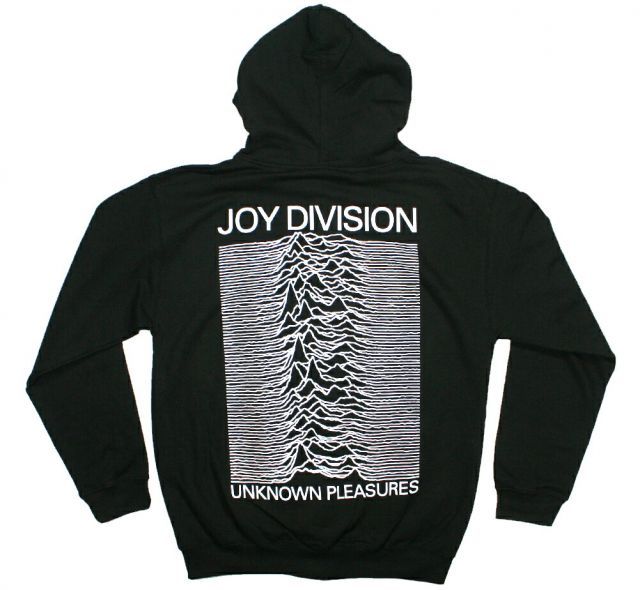 Joy Division / Unknown Pleasures Zip Hoodie (Black) - ジョイ・ディヴィジョン フード パーカ