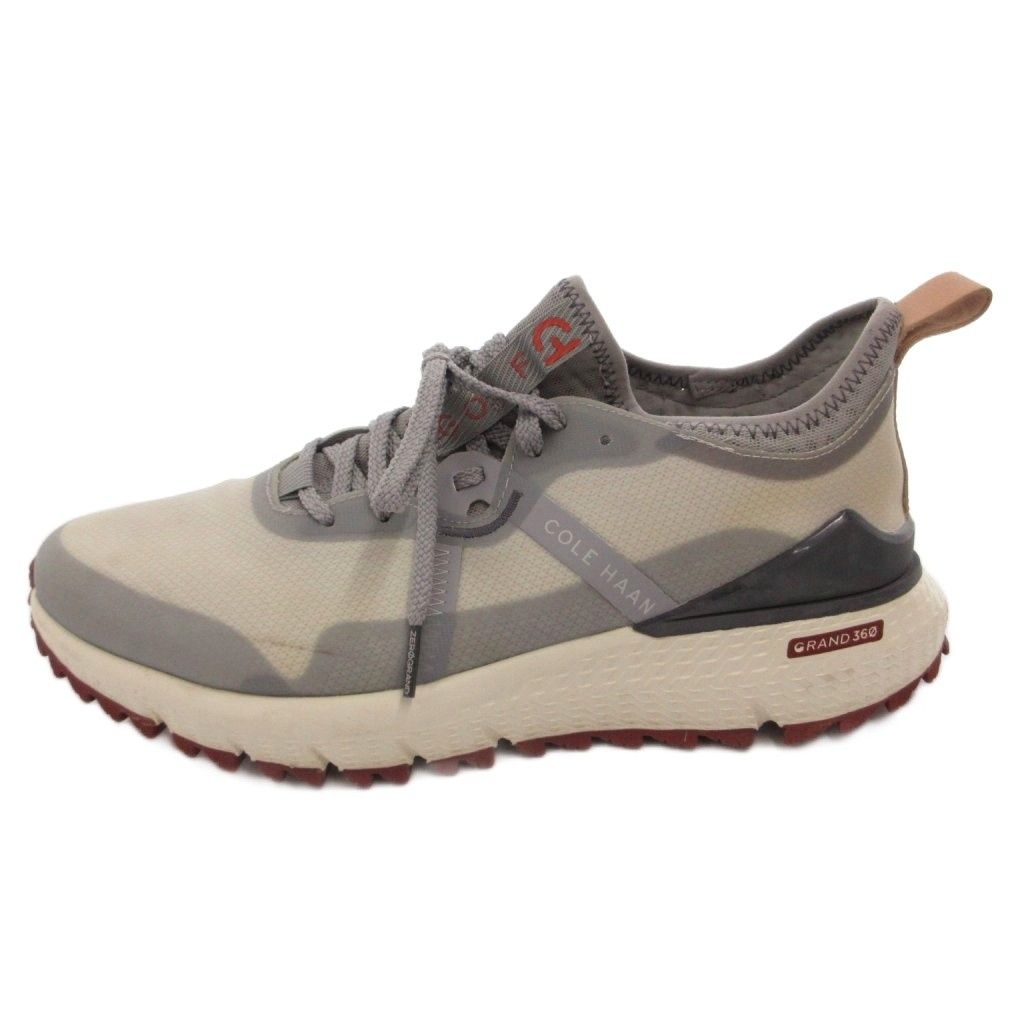 コールハーン COLE HAAN ゼログランド オーバーテイクゴルフ スニーカー シューズ US8.5 グレー C37234 /FF