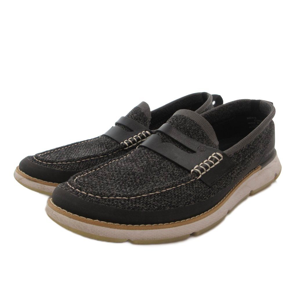 コールハーン COLE HAAN 4.ゼログランド スティッチライト ローファー スニーカー シューズ US9 グレー C34029 /FF