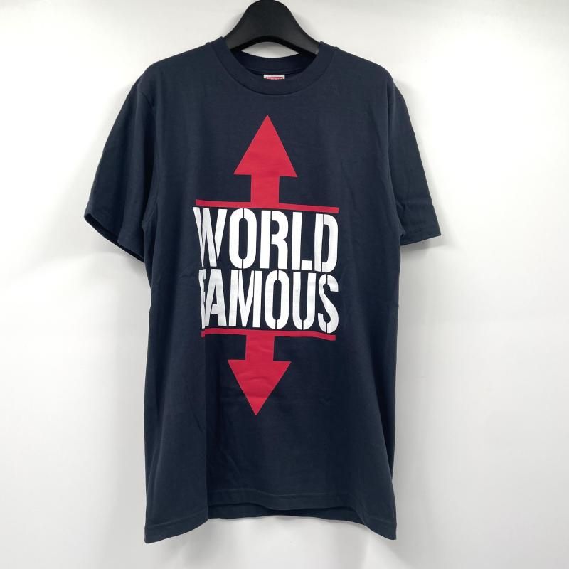 【中古】Supreme 26SS World Famous Tシャツ ブラック サイズS シュプリーム[17]